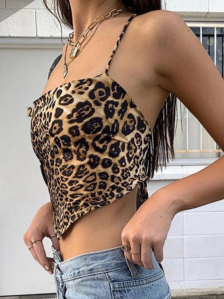 Leopard Pattern Tank Top