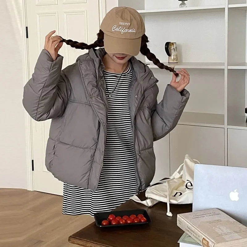 Short Cotton-Padded Jacket