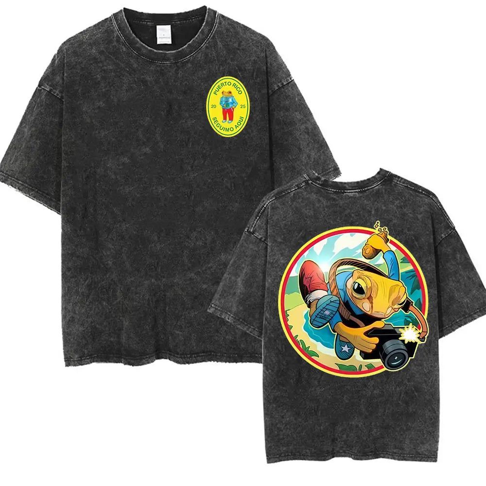 DTMF Deb Í Tirar M Á S Fotos T-shirt Rap Singer Bad Bunny Album Tour T-Shirt