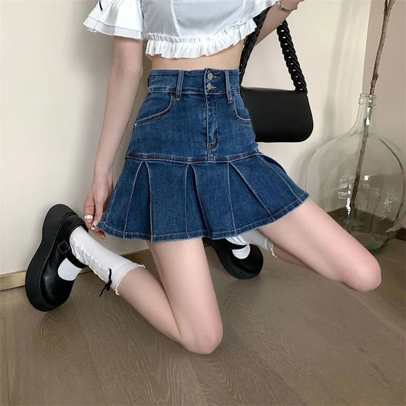 Mini Denim Skirt