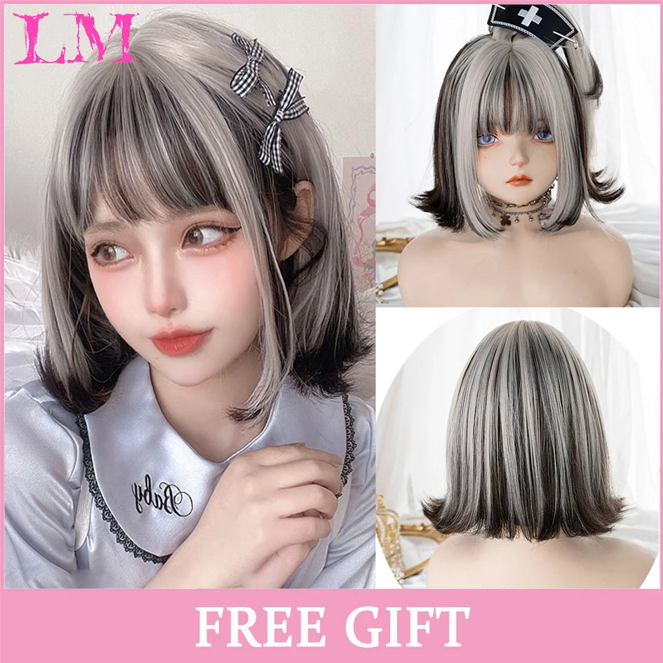 Bang Long Natural Wavy Hair Wig