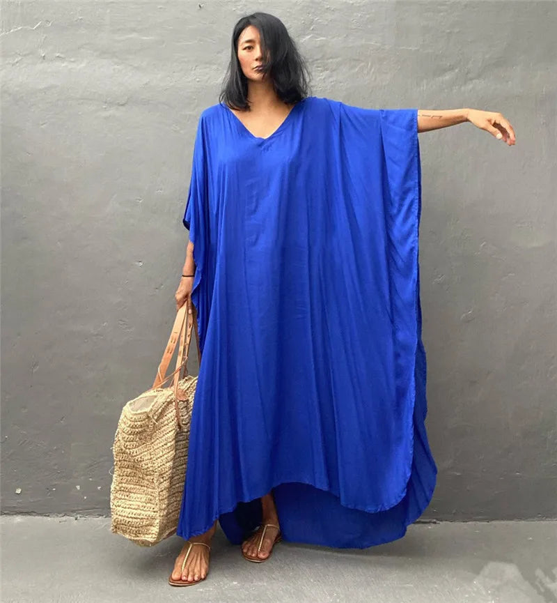 Long Soft Beach Maxi Dress