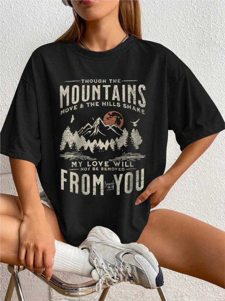 Mountains Setting Sun Tee
