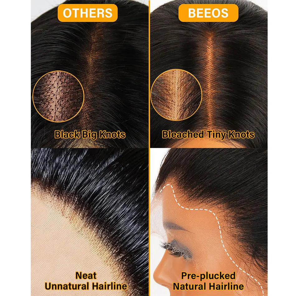 250% High Density Pre-Plucked Lace Front Wig