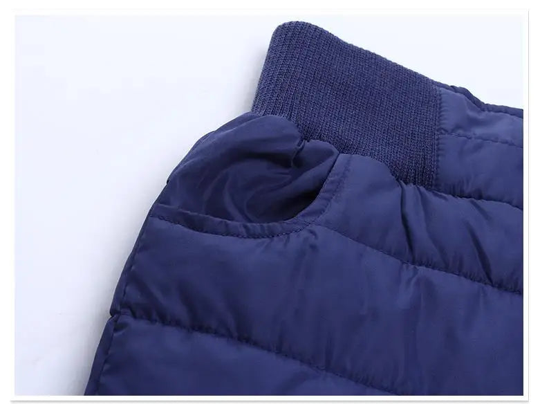 Boys Girls Down Cotton Trousers 2021 New Winter Thicken Warm Baby Waterproof Kids Pant 2-12 years old for Children Sweatpants