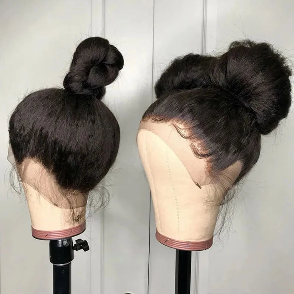 Kinky Straight Lace Front Wig