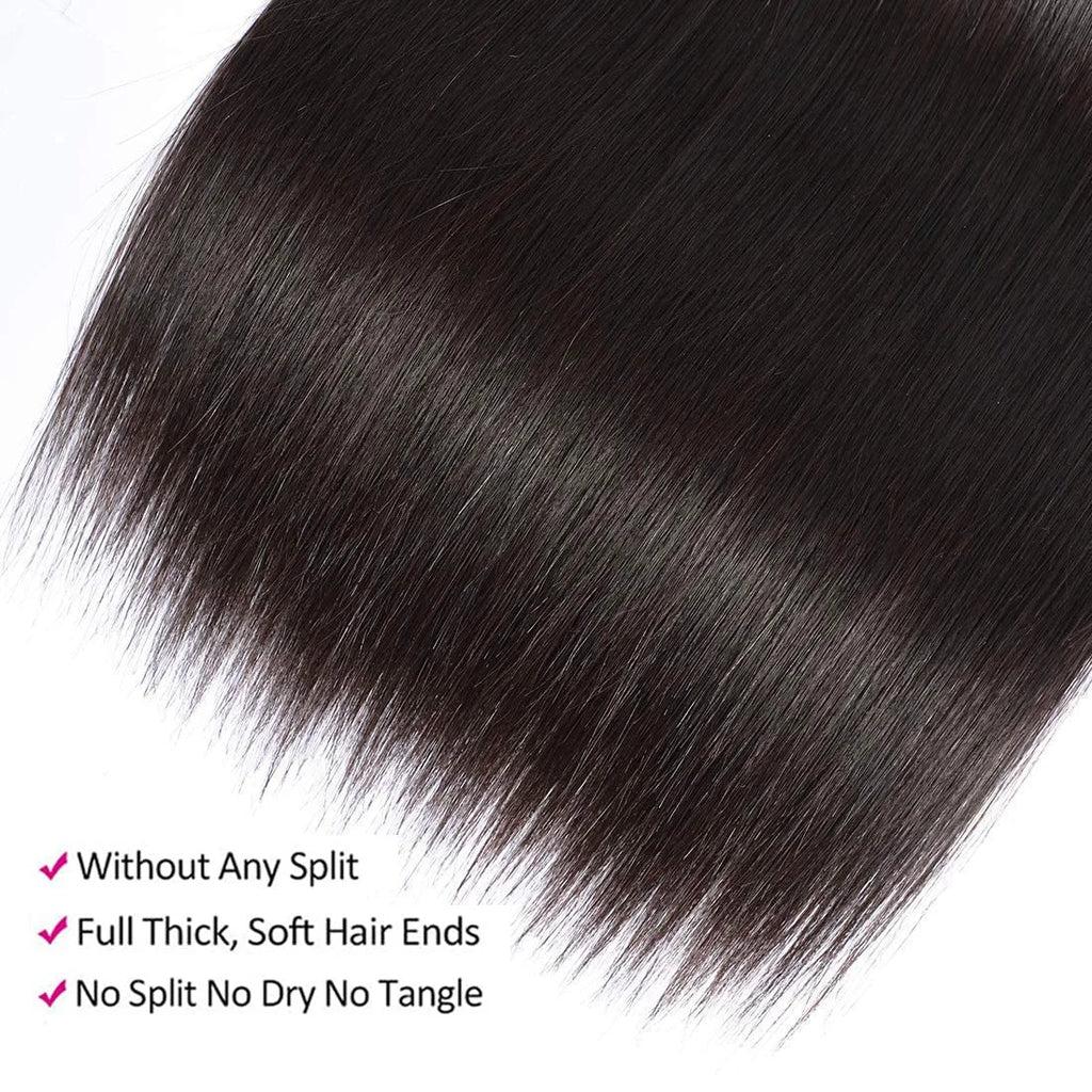 10A Brazilian Straight Human Hair Bundles