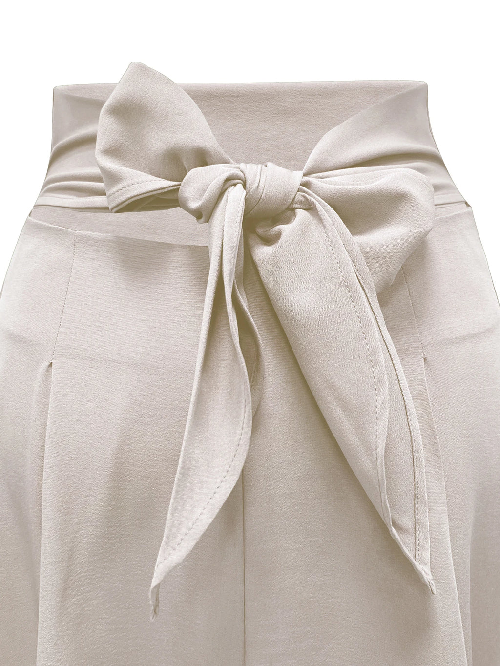 Solid A-line Skirt
