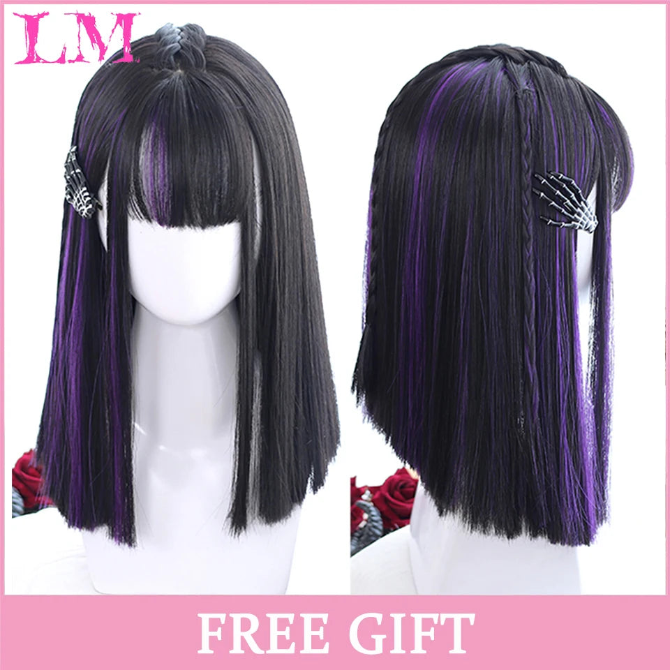 Bang Long Natural Wavy Hair Wig