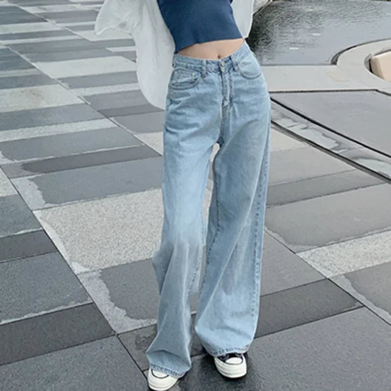 Loose Denim Pants
