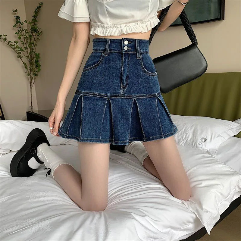 Mini Denim Skirt