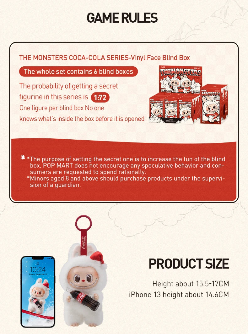 Labubu The Monsters Coca-Cola Series
