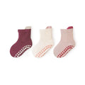 3Pairs/lot Children's Socks For Girls Boys Spring Autumn Baby Girl Boy Toddler Short Floor Home Sock Anti-slip 0-5Y Kids Socks