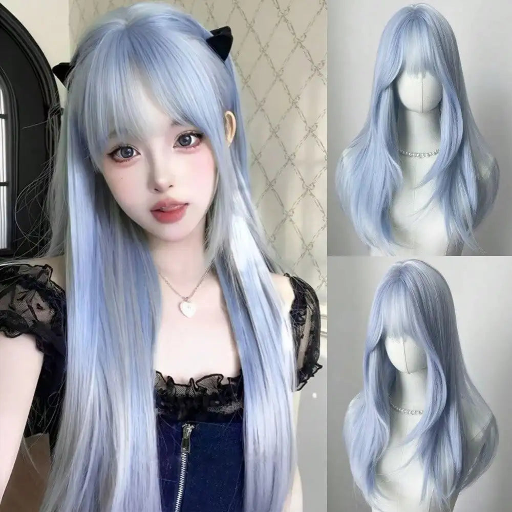 Long Straight Lace Front Wig