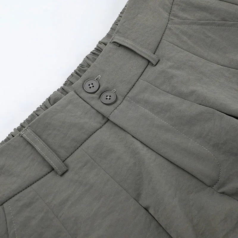 Low Waist Flower Bud Skirt