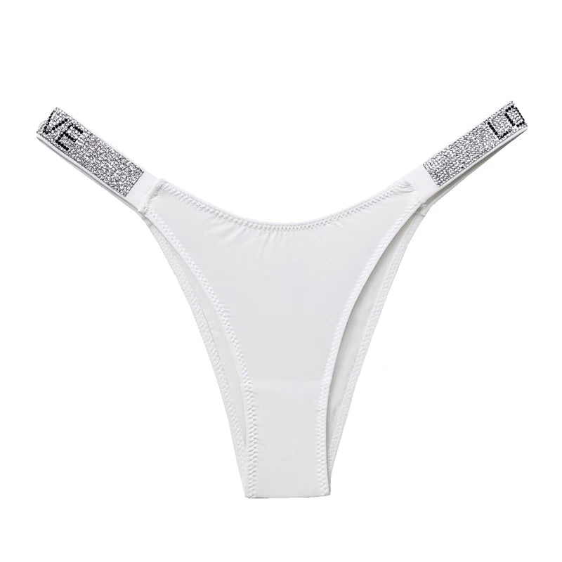 LOVE Rhinestone Panty