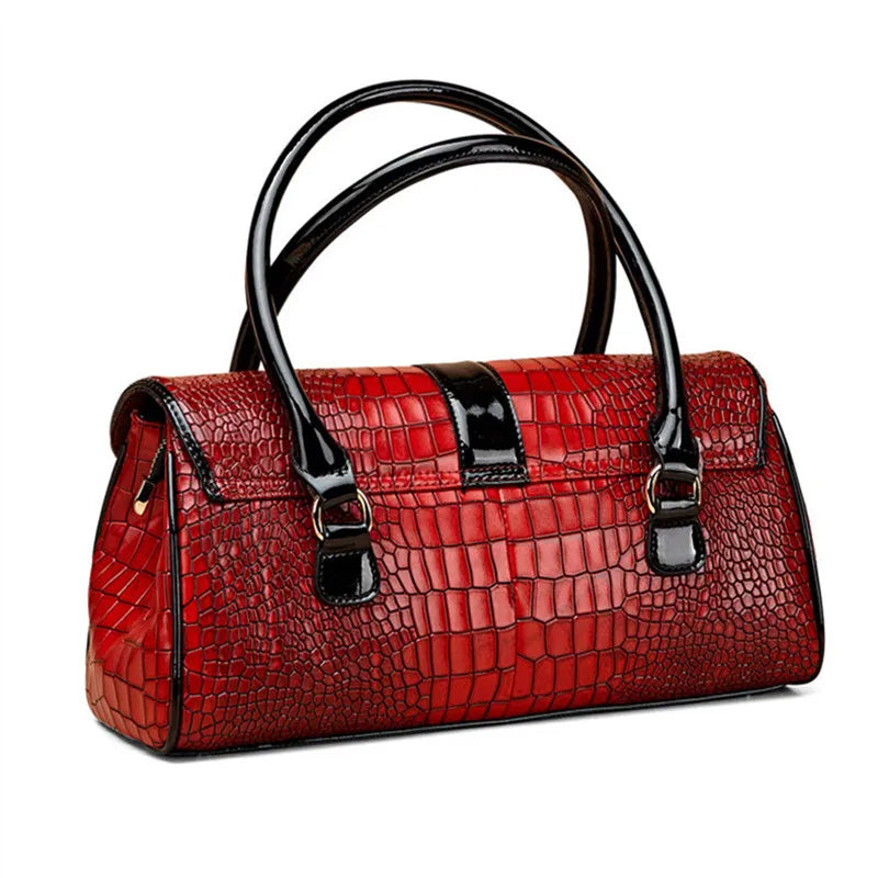 Cowhide Shoulder Tote