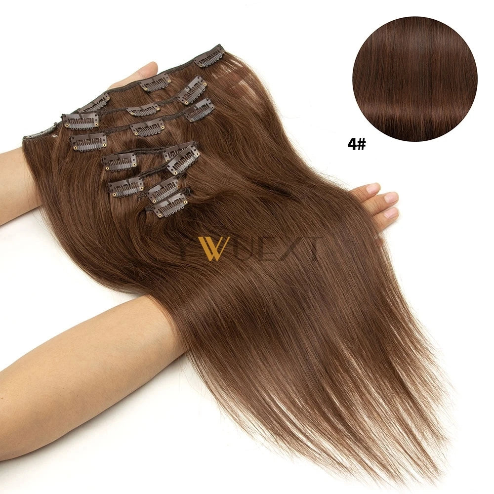 Clip in Human Hair {7pcs/set}