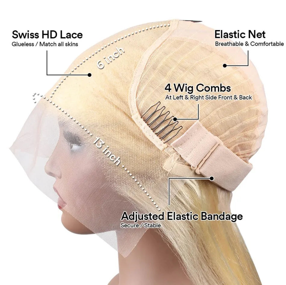 Blonde Brazilian Straight Wig