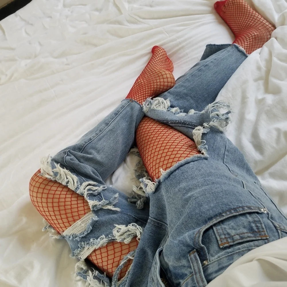 Red Fishnet