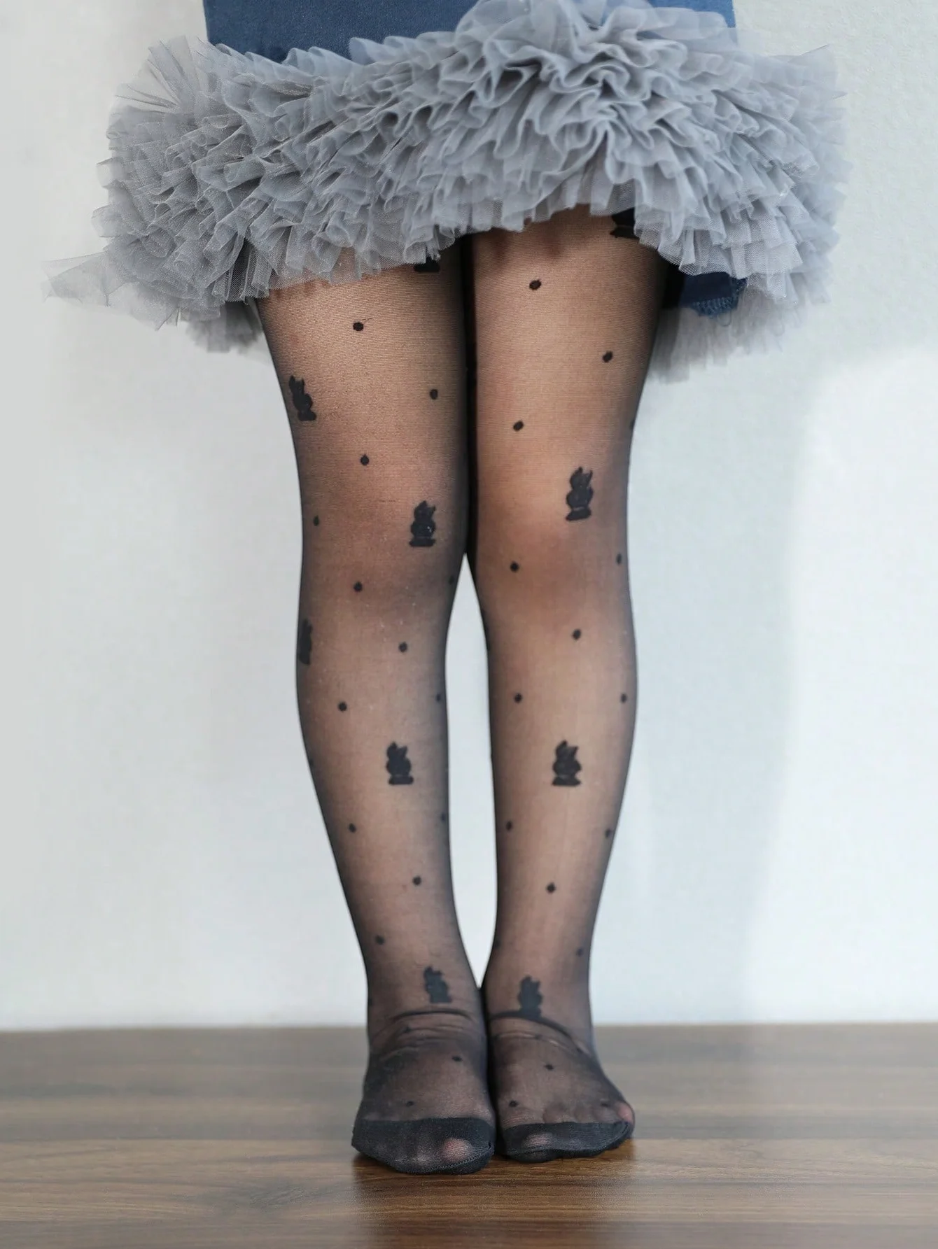 2 Pairs of Children Tight Pantyhose,Baby Girls Summer Thin Love Heart Stockings Little Princess Black,Pink Leggings Soft Hosiery