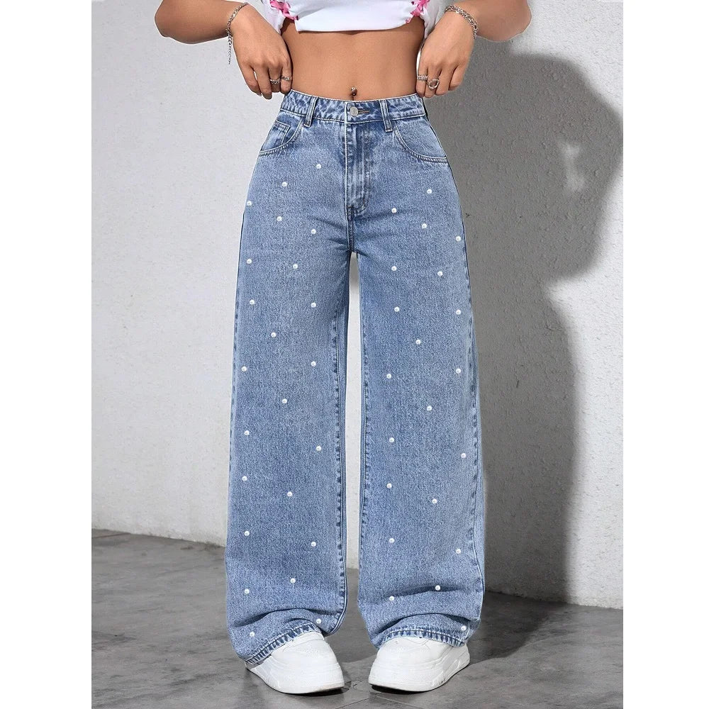 High Waist Denim Jeans