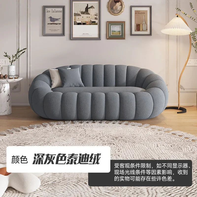 Velvet Recliner Sofa