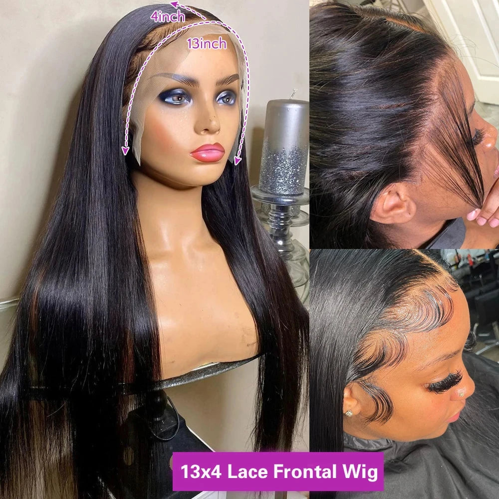 32 Inch Straight Lace Front Wig