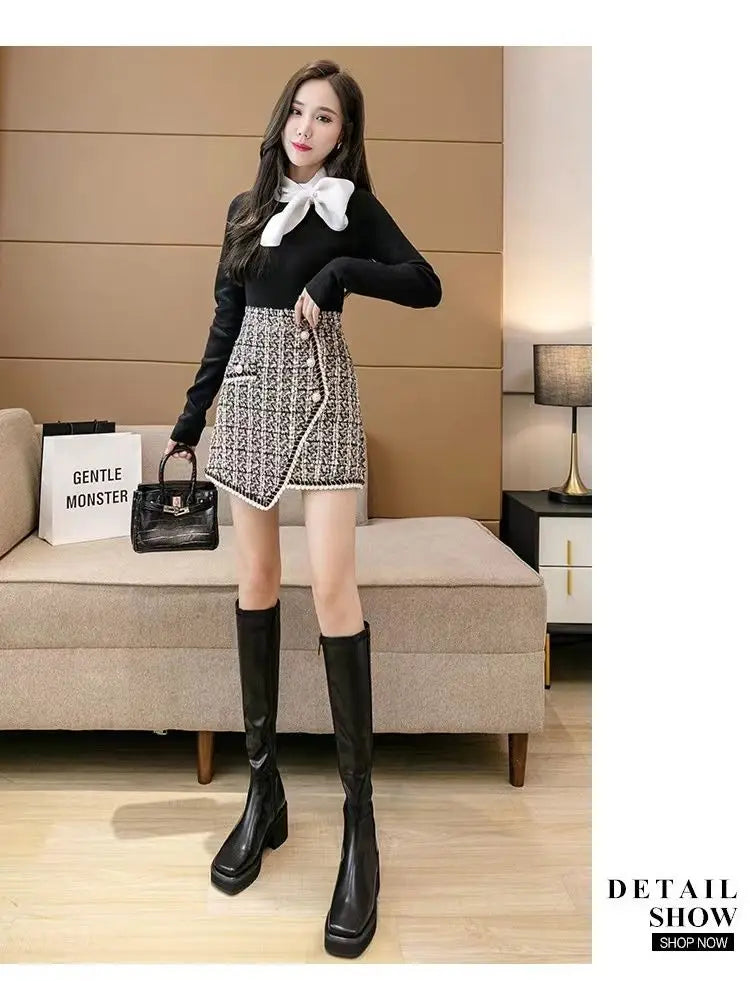 Whisper Printing Skirt