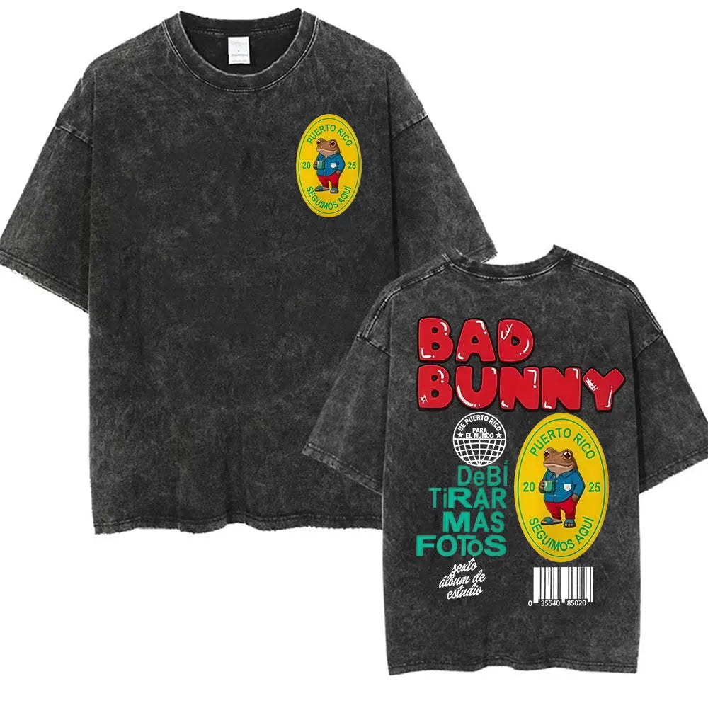DTMF Deb Í Tirar M Á S Fotos T-shirt Rap Singer Bad Bunny Album Tour T-Shirt
