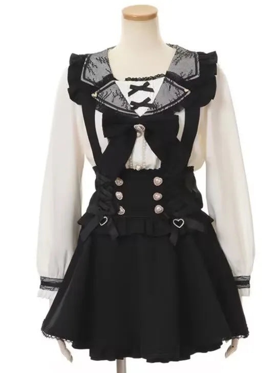 Short Suspender Skirt