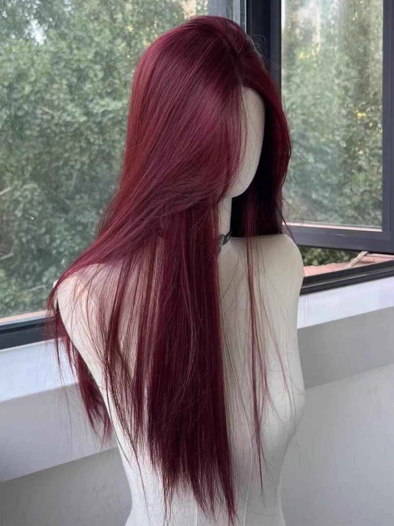 Long Straight Lace Front Wig