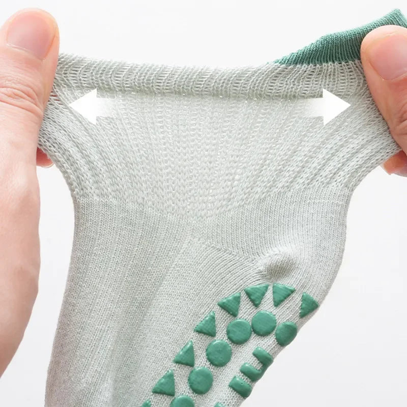 3Pairs/lot Children's Socks For Girls Boys Spring Autumn Baby Girl Boy Toddler Short Floor Home Sock Anti-slip 0-5Y Kids Socks