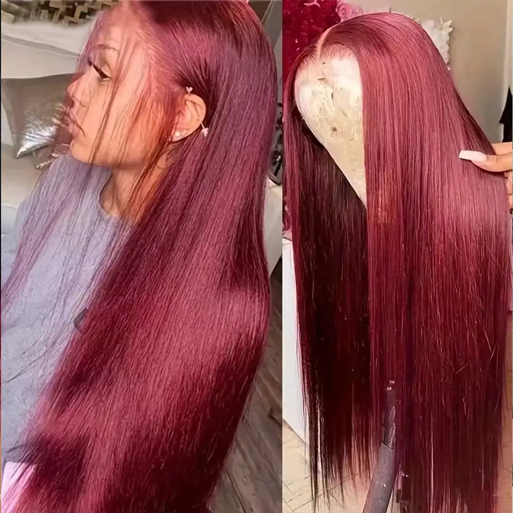 Burgundy Brazilian Body Wave Wig