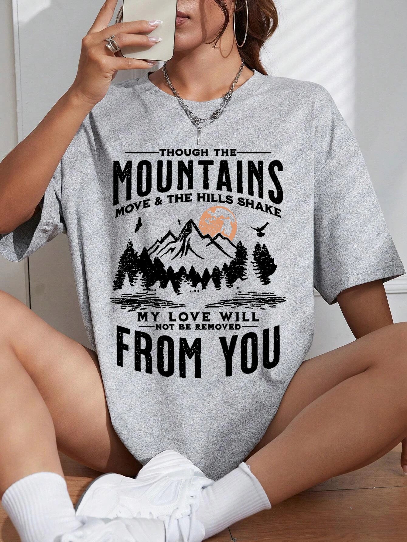 Mountains Setting Sun Tee