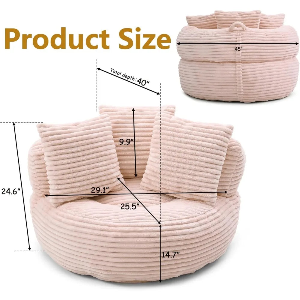 Oversized Bean Bag Chair