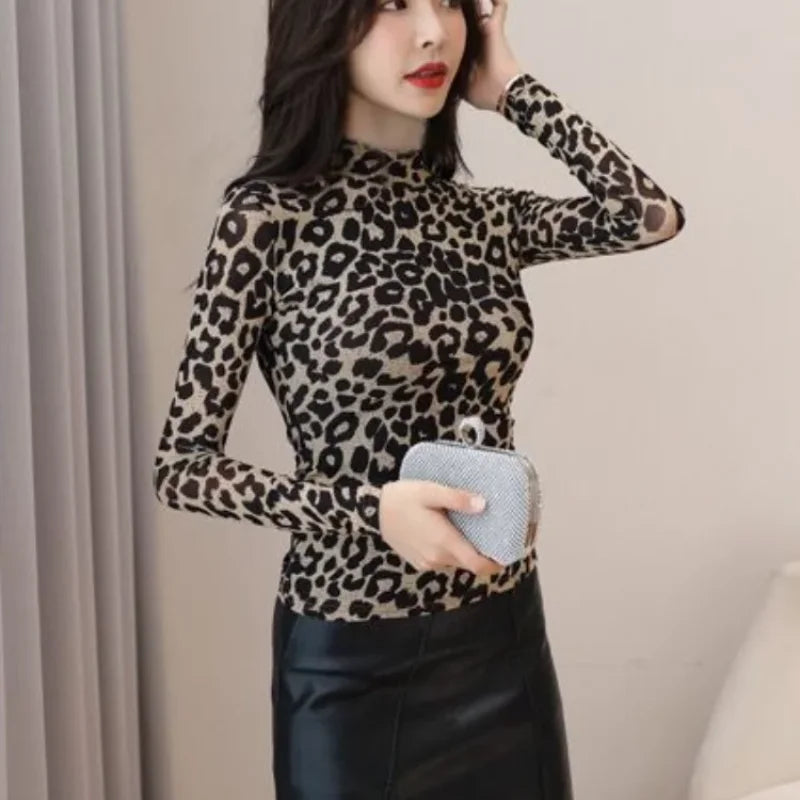 Leopard Long Sleeve T-Shirt
