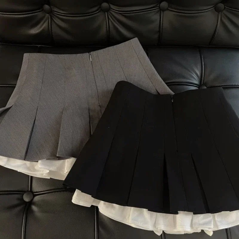 Ruffles Mini Skirt