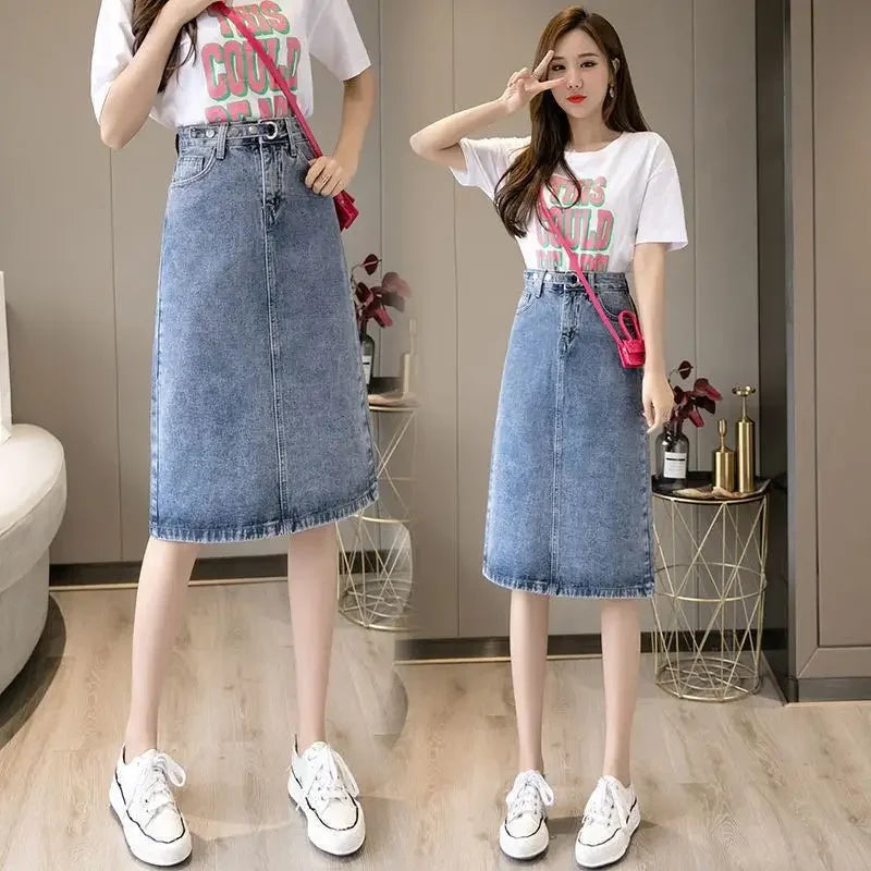 Jean Skirt