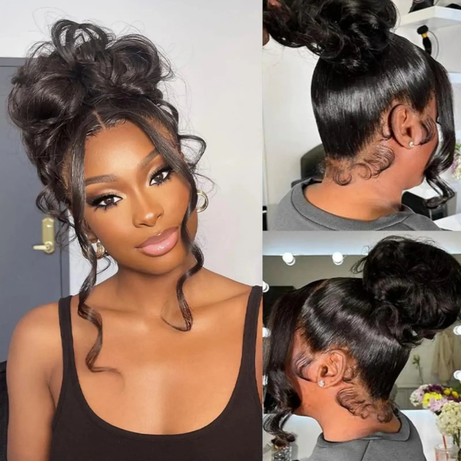 Body Wave Frontal HD Lace Closure With Baby Hair 250% Density 360 Lace Frontal