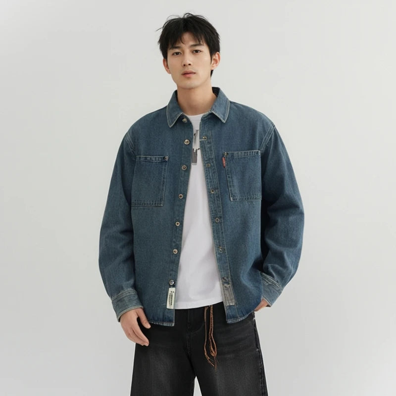 Denim Loose Fit Jacket