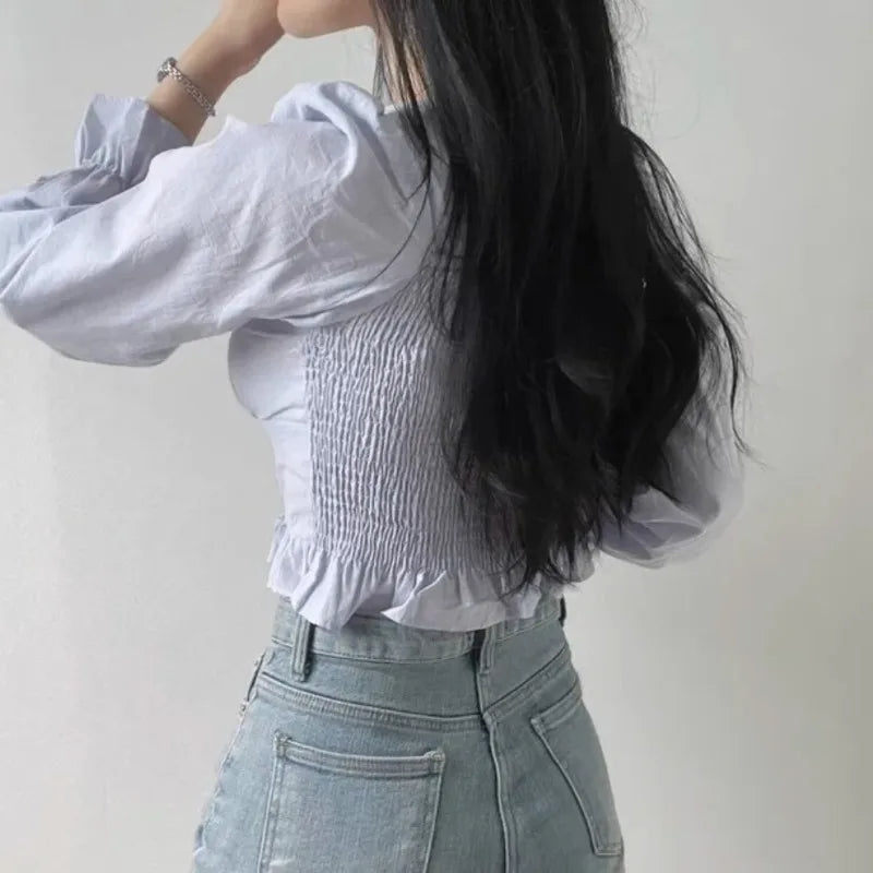 Lace Up Slim T-Shirt