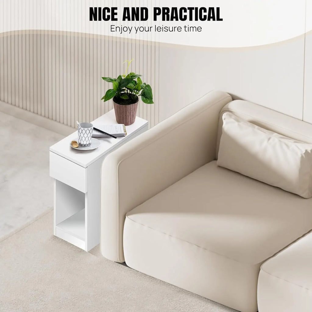 The "Space-Saver" Slim Aesthetic Cabinet