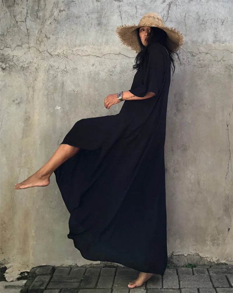 Long Soft Beach Maxi Dress