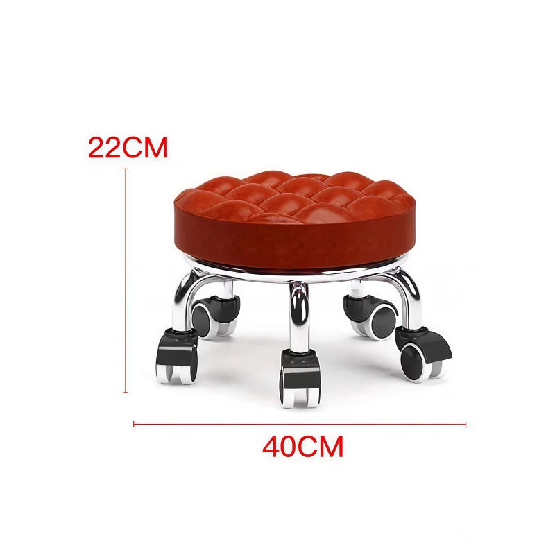 Household Multipurpose Stool With Wheels