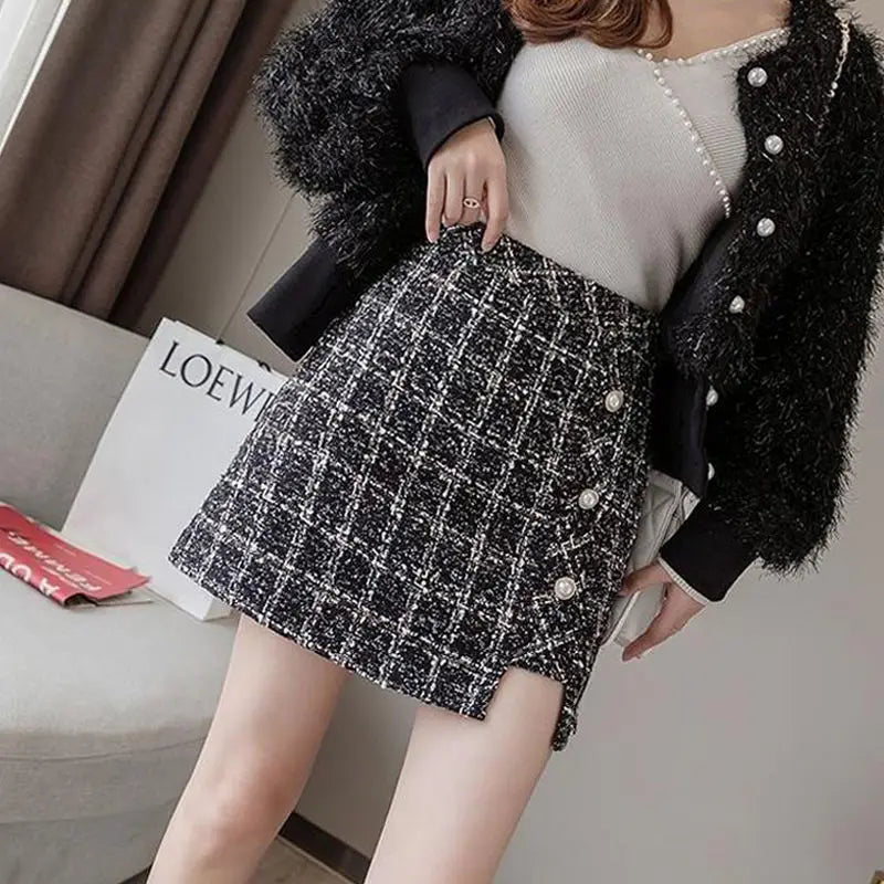 Whisper Printing Skirt