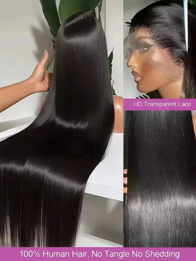 Bone Straight Lace Frontal Human Hair Wig