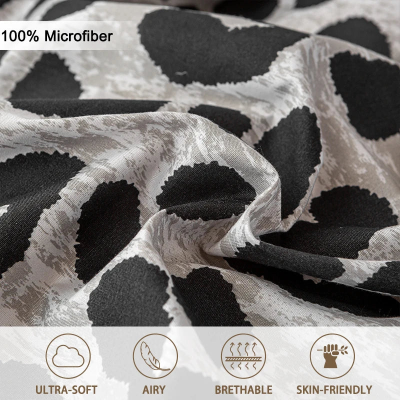 Leopard Print Duvet Set