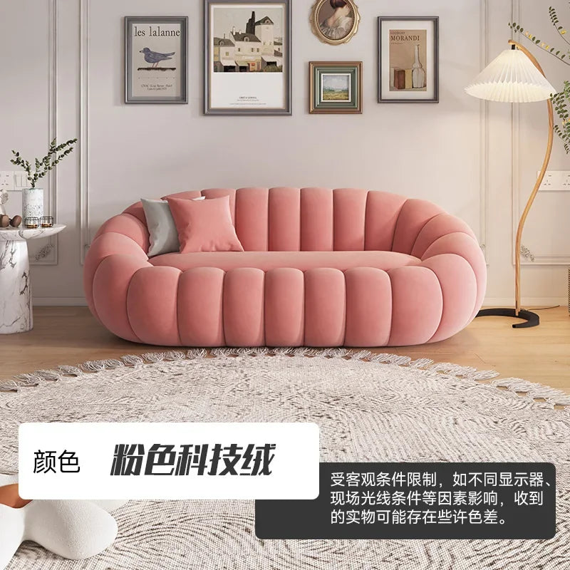 Velvet Recliner Sofa