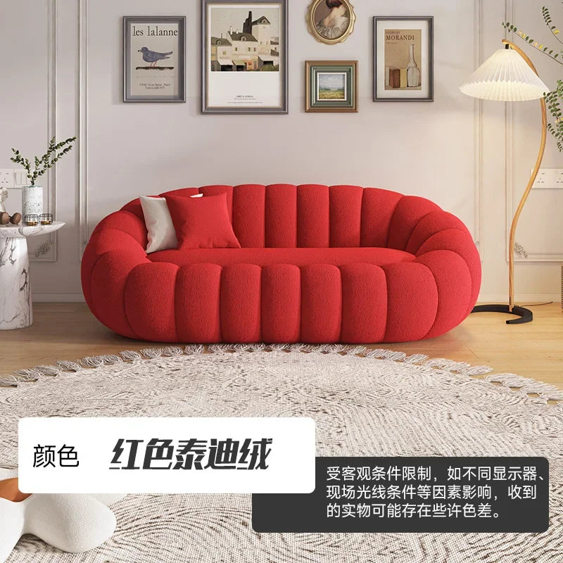 Velvet Recliner Sofa